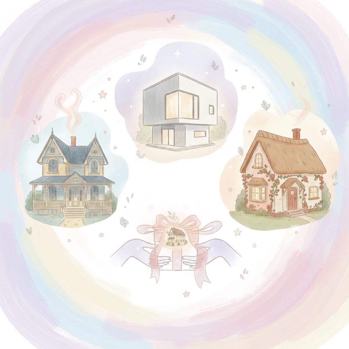 Custom House Portraits as Housewarming Gifts