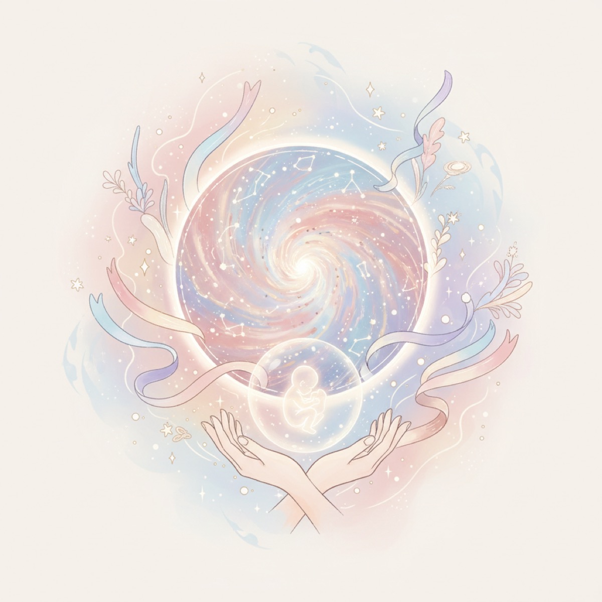 Custom Star Map Art: Their Birth Night Sky