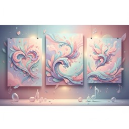 Custom Music Playlists Printed as Art